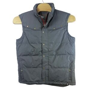 Cotopaxi Tianjin Down Canvas Puffer Vest Men's Gray Size XL